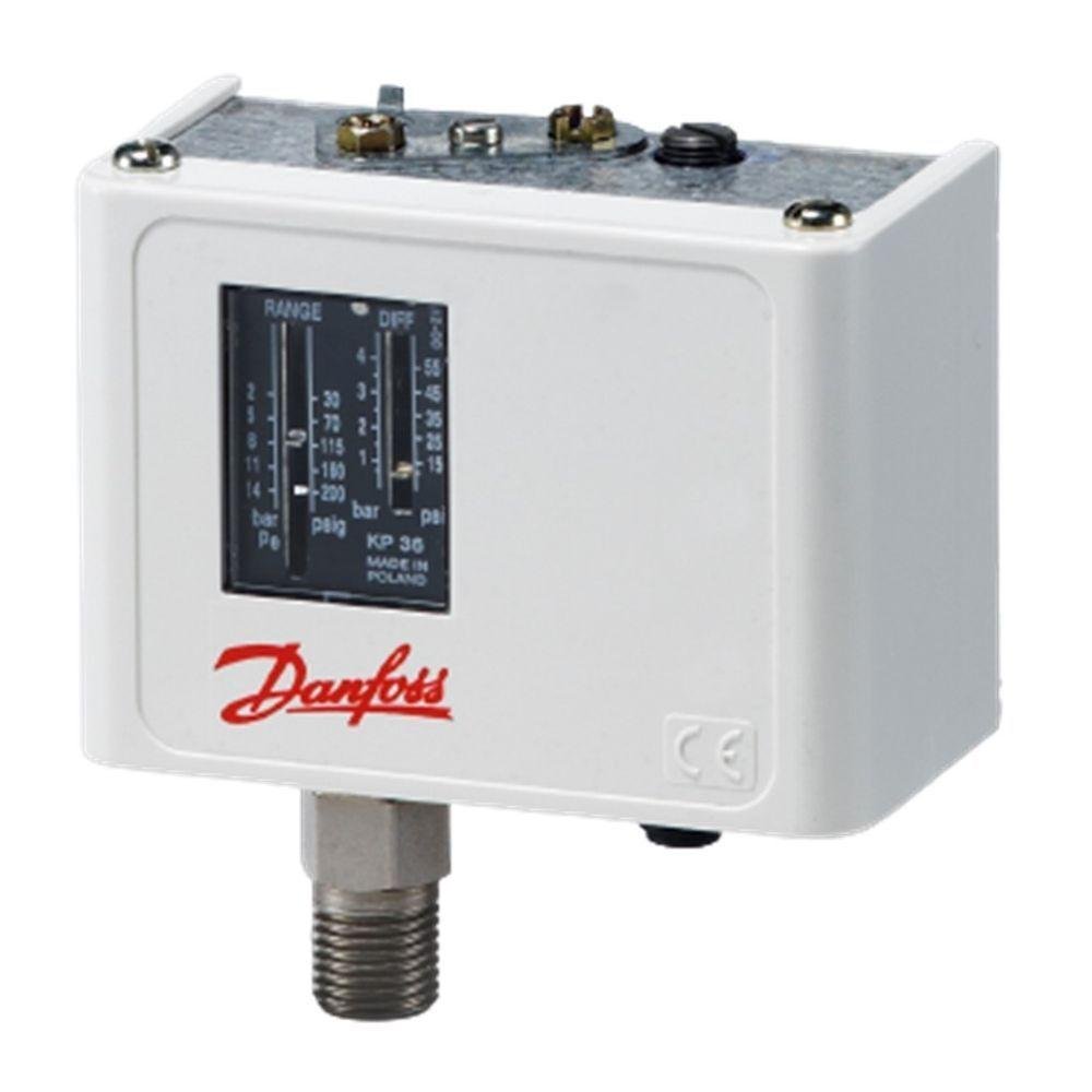 Pressostato Automático Danfoss Kp 36 para Compressor Parafuso Universal