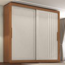 Ver imagem 2 de Guarda Roupa Casal 2 Portas de Correr 4 Gavetas Trian 220 cm Cinamomo Areia Zanz