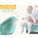 Ver imagem 7 de Canguru Carregador Bebe Criança Passeio Viagem Sentado Deitado Bolso Alça Ajustavel Confortavel Maci