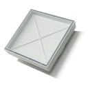 Ver imagem 2 de Ralo 15x15 Oculto Seca Piso/ Porcelanato Inteligente Cor Branco Technox