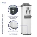 Ver imagem 6 de Bebedouro de Coluna para Garrafão Master Branco 220v - Libell