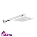 Ver imagem 7 de Ducha Chuveiro Inox Quadrada 20x20 Braço 40cm Luxo Cod-650