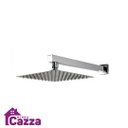 Ver imagem 6 de Ducha Chuveiro Inox Quadrada 20x20 Braço 40cm Luxo Cod-650