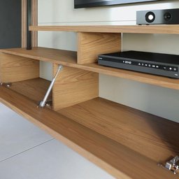 Home Maragogi com P/ Tvs de até 55 "colibri Off White/freijó - 4