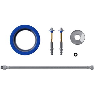 Kit Anel de Vedação para Vaso Sanitário com Guia e Kit para Fixação em Latão - 292516-61 - Blukit Ki