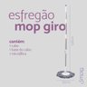 Esfregão com cabo base e microfibra para mop giro fit - Simplo - 3