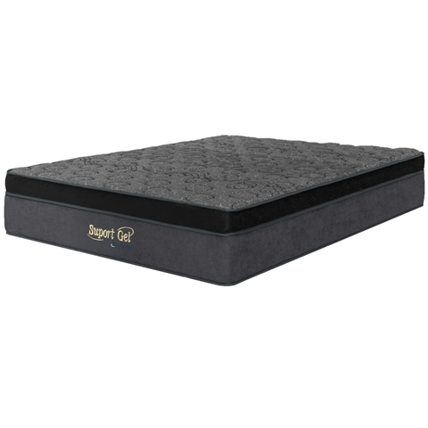 Colchão Super Queen Size Suport Gel Molas Ensacadas Euro Pillow 178x198x38cm - Macio