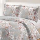 Ver imagem 2 de Kit Cobre Leito Colcha Daily Casal 3 Peças Dupla Face Estampado Floral - Floral 17 - 100% Polié