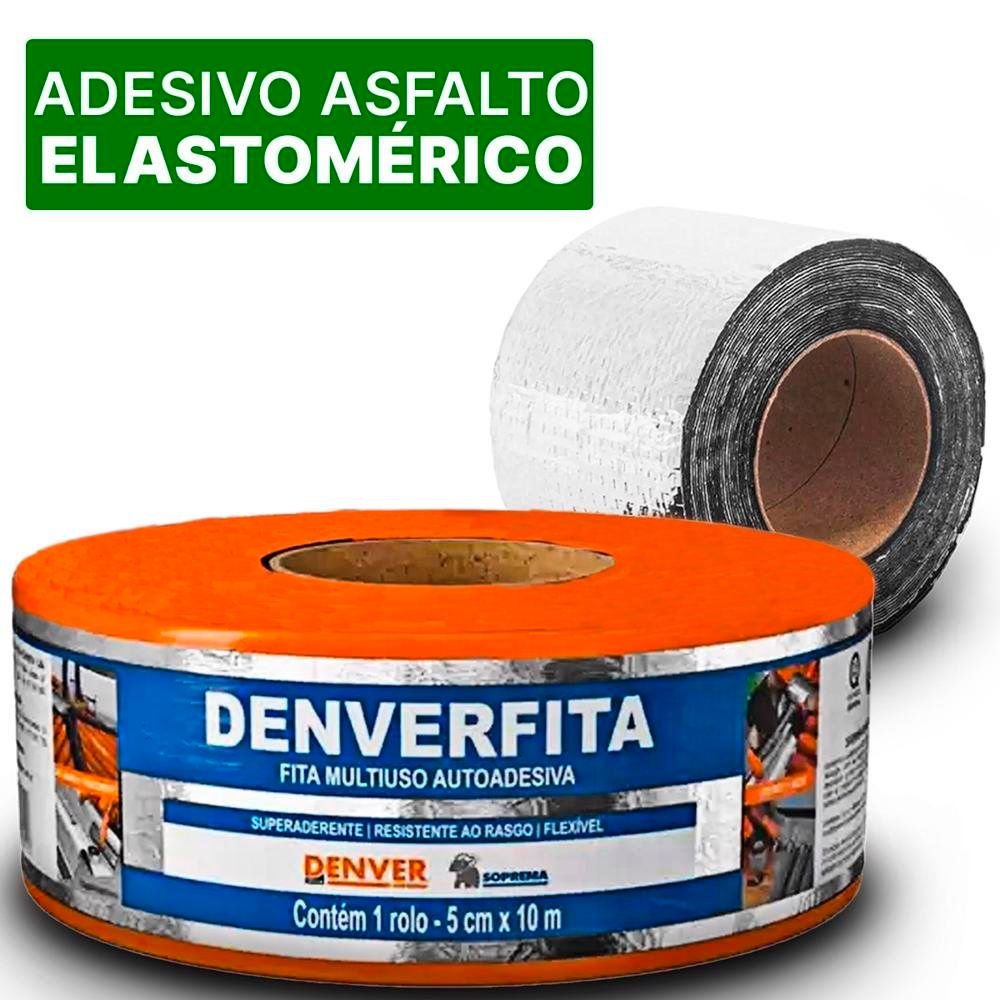 Manta Asfaltica Aluminizada Autoadesiva Proteção do Telhado 05cm X 10m - 2