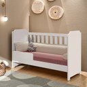 Ver imagem 4 de Berço Mini Cama para Quarto de Bebê Lara Branco