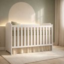 Ver imagem 1 de Berço Mini Cama para Quarto de Bebê Lara Branco