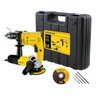 Furadeira com Impacto 600w Stanley Esmerilhadeira 750w 127v - 4