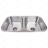 Cuba Dupla Inox Escovado Pia Cozinha 79x45,5 cm Guimmis.casa - 6