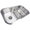 Cuba Dupla Inox Escovado Pia Cozinha 79x45,5 cm Guimmis.casa - 5