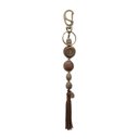 Ver imagem 2 de Chaveiro Medalha de São Bento Madeira com Pompom Fornecedor 1 F1-ct15-158-5