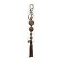 Ver imagem 1 de Chaveiro Medalha de São Bento Madeira com Pompom Fornecedor 1 F1-ct15-158-5