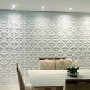 Ver imagem 1 de 50 Placas 3d Revestimento Decorativo Pvc Alto Relevo 3,12 M²