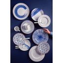 Ver imagem 2 de Aparelho de Jantar Porcelana Decorada 20 Peças Abstratta Tramontina 96589/048