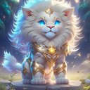 Ver imagem 2 de Quadro Decorativo Tela Canvas Animais Ref:qban1 Lojall 120 X 80 Cm Borda Infinita