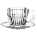 Ver imagem 3 de Jogo 4 Xicaras Café Cristal C/pires Imperatriz 110ml