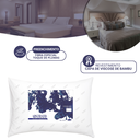 Ver imagem 4 de Travesseiro Abstrato Fibra de Plumas Luxo Mega Confortável