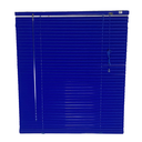 Ver imagem 1 de Persiana Horizontal Aluminio 25mm Azul 160 (l) X 160 (a) Cm Cortina C/ Kit de Instalação 1,60 X 1,60