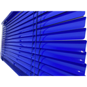 Ver imagem 3 de Persiana Horizontal Aluminio 25mm Azul 160 (l) X 160 (a) Cm Cortina C/ Kit de Instalação 1,60 X 1,60