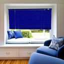Ver imagem 6 de Persiana Horizontal Aluminio 25mm Azul 160 (l) X 160 (a) Cm Cortina C/ Kit de Instalação 1,60 X 1,60