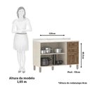 Ver imagem 2 de Balcão de Cozinha 120cm com Tampo Sofia Luciane Móveis