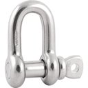 Ver imagem 1 de Manilha Reta Para Cabo de Aço 1/2" Aço Inox - Vonder