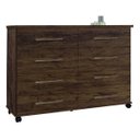 Ver imagem 2 de Comoda 8 Gavetas Com Rodizios Jade