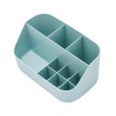 Ver imagem 1 de Organizador Multiuso Mesa Escritório 10 Divisórias:AZUL