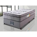 Ver imagem 1 de Cama Box Solteiro Colchão Ortofirm + Box 88x188x67 One Face Espuma D45 Cinza