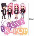 Ver imagem 2 de Adesivo de Parede K-pop - I Love Kpop Adesivos Teen