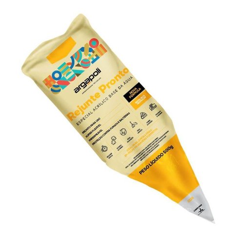 Rejunte Acrílico Pronto (0,5kg) - Cores:creme