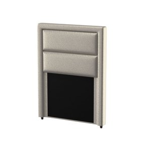 Cabeceira Solteiro Estofada New York Probel Corino