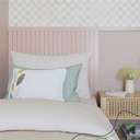 Ver imagem 4 de Painel Ripado Cabeceira Quarto Cama Solteiro - Play+ Rosa