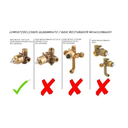 Ver imagem 4 de Kit C/3 Acabamento Mono Comando P/ Registro Base Docol Preto