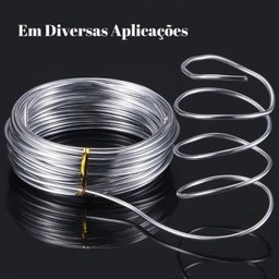 Arame Galvanizado 14 Bwg 2,11mm Liso Construçao Obra Artesanato Jardim Diy - 2