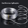 Arame Galvanizado 14 Bwg 2,11mm Liso Construçao Obra Artesanato Jardim Diy - 2