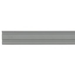 Rodape Cinza Claro Pvc 240x10 Cm 10 Peças - 5