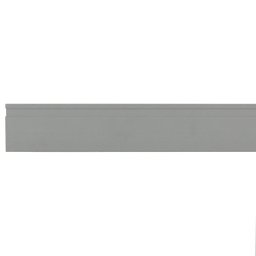 Rodape Cinza Claro Pvc 240x10 Cm 10 Peças - 4