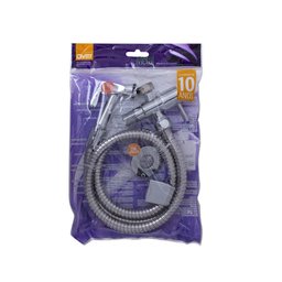Ducha higiênica metal cromado c/ registro Luxo Civitt - 4