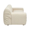 Ver imagem 4 de Sofá Living Gomo 180cm 03 Lugares Pés Madeira Bouclé Off White - Nexta Casa