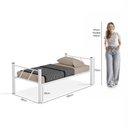Ver imagem 5 de Beliche Solt em Aço com 2 Colchões Solt 88 Cm Espuma D20 Agatha Klm