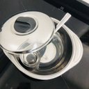 Ver imagem 7 de Sopeira Aço Inox Grande 1,7l Para Feijoada Caldo Sopa 3 Peça