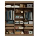 Ver mais imagens de Guarda-roupa Closet 4 Gavetas 180 Cm Venus Madesa Rustic