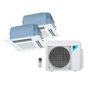 Ver imagem 1 de Ar Condicionado Multi Split Cassete 4 Vias Inverter Daikin 1x12000 + 1x18000 Btu/h Quente e Frio Mon