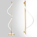 Ver imagem 3 de Abajur Coluna Moderno Rope 30w - Silicon Led 3000k - Ouro