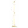 Abajur Coluna Moderno Rope 30w - Silicon Led 3000k - Ouro - 1